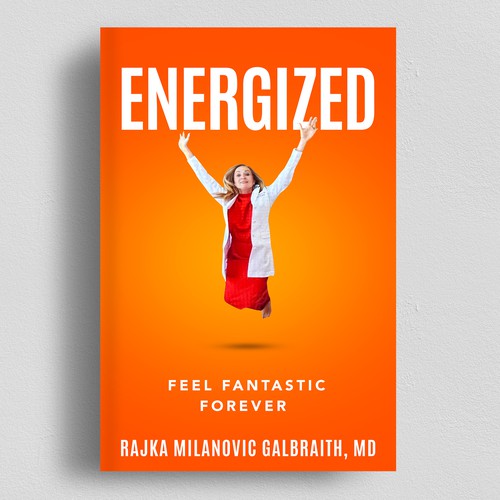 Design a New York Times Bestseller E-book and book cover for my book: Energized Design by Yna