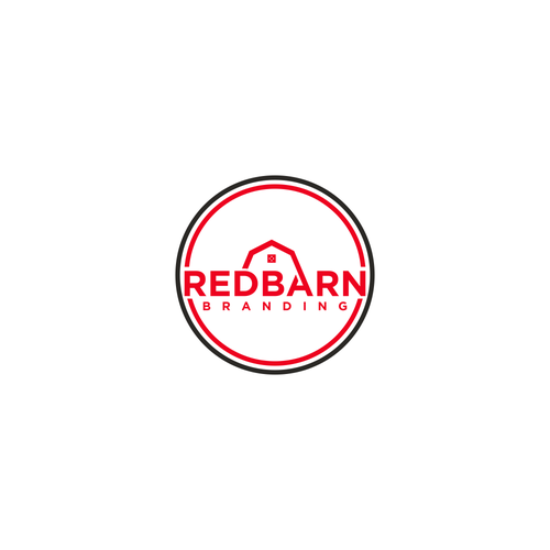 Red Barn without the Farm Design by kidungkonde2018