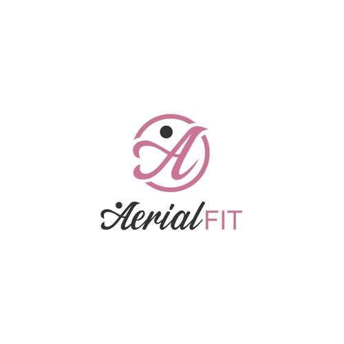 "Aerial Fit" Logo for our new aerial sports shop Design by Viloria