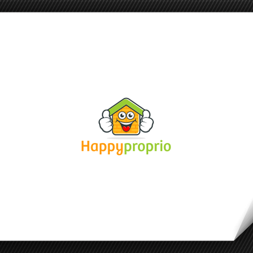 Creer le logo de Happy Proprio Design by PNKTRS!