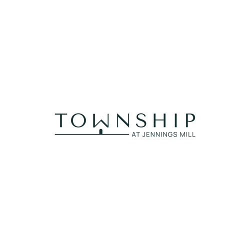 Logo design for new construction rental community of high-end townhomes Design by purpleri