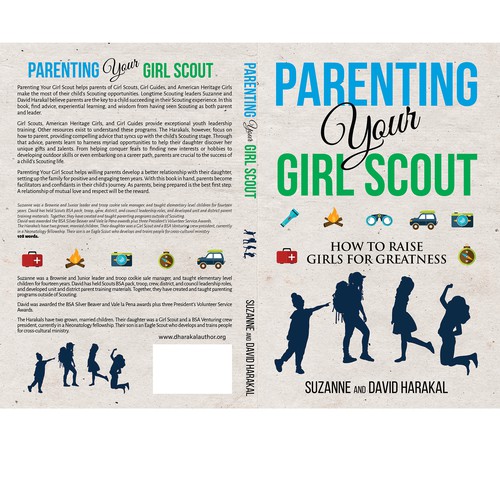 Design a cover to catch the eye of parents of Girl Scouts Ontwerp door galland21