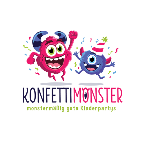 we need a fun logo for a kids party company Design by Rock N Draw