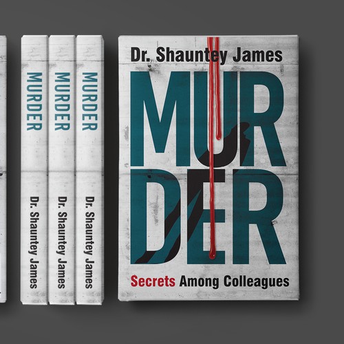 Cover for a classic murder mystery where secrets and lies fly among college professors Design by BeyondImagination