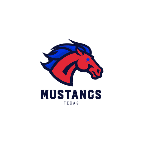 Diseño de Texas Mustangs de Trey Schwab