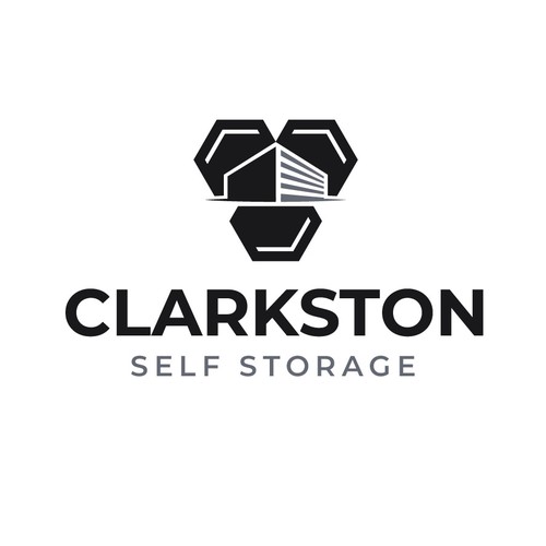 Self Storage Logo | Clarkston Self Storage Diseño de Esui Studio