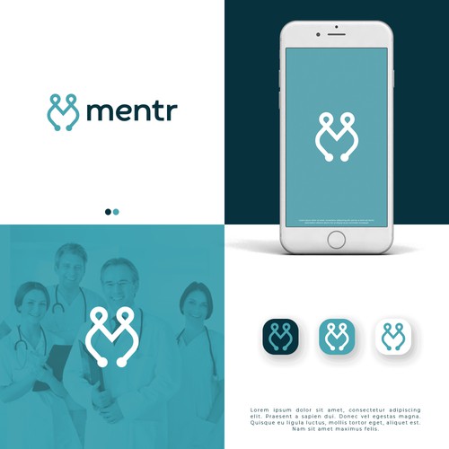 Unique logo design for mentoring app for healthcare professionals Design by Chelogo