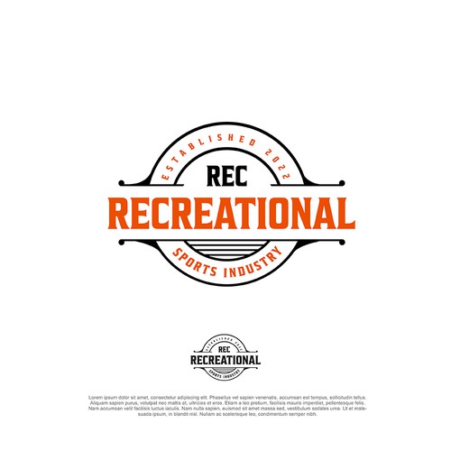 Logo for Newsletter about Recreational Sports Business Design réalisé par The Seño