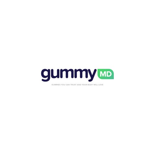 Brand identity for gummy supplement brand Design by Pier19 Creative Co.