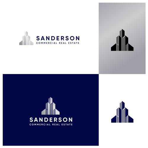 Bring the heat! - Sanderson Commercial Real Estate Logo & Website Design by AnaMaria.Design