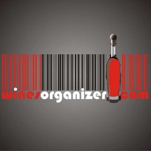 Wines Organizer website logo Design by attilakel