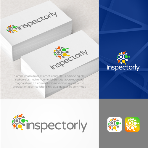 Innovative, concise branding for inspection software startup Design by Randy Yanuar