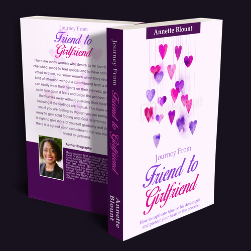 Design a book cover that is fun and playful to help single women experience love beyond friendship Design by LAYOUT.INC