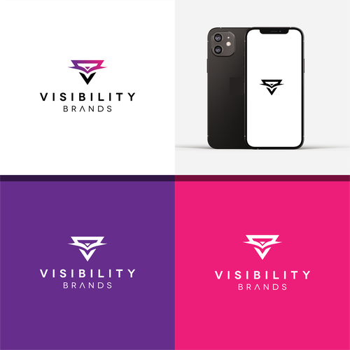 Sleek innovative brand for a marketing company focused on "Visibility" Diseño de Trust_DESIGN