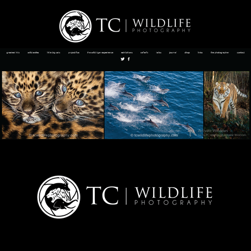 Wildlife Photography Logo Design It Could Be Used For Wild Life Photography Sites Or Use Photograp Photography Logo Design Wildlife Photography Natural Logo