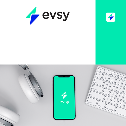 EVSY la app que destronará a WAZE a través de la electromovilidad. Design by freelancer242