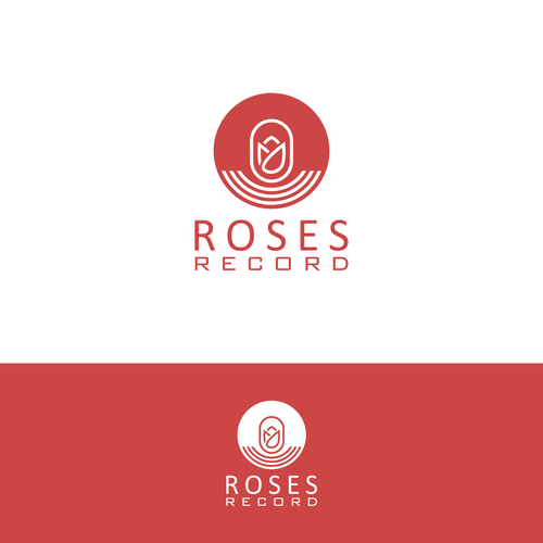 Roses - We are looking for a minimal, innovative logo for a record label Diseño de bilgraphic studio™