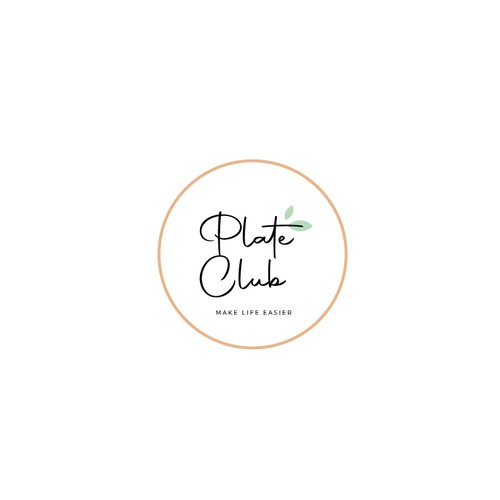 "I created the first paper plate subscription company logo!" - Your next claim to fame Design by D Better Design