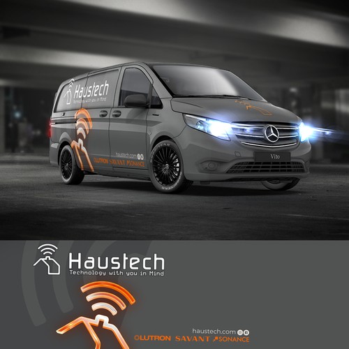 Haustech Mercedes Metris Wrap Design by corpNL