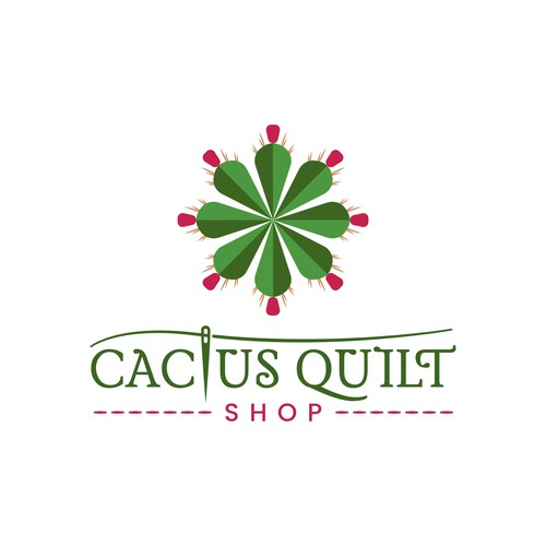 Design a logo for a modern quilt shop! Design by Rav Astra