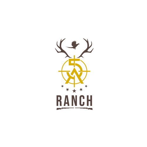 Design Family Ranch logo redesign por Rebelty Design