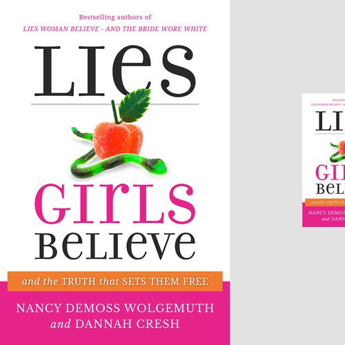 Lies Girls Believe | Book cover contest