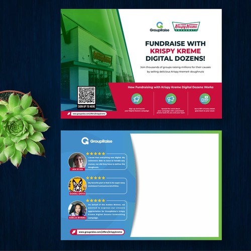 Postcard Design to Promote Community Program to Local Non-Profits Réalisé par Chilmi Fahruzi