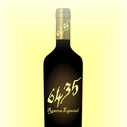 Chilean Wine Bottle - New Company - Design Our Label! Ontwerp door vigilant143