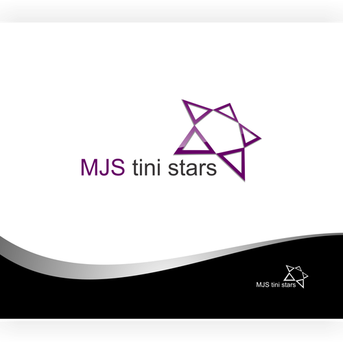 Create a logo for: MSJ Tini Stars Réalisé par Berwoty