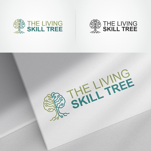 "Design a calm, timeless logo for a modern life-skills education platform" winning 