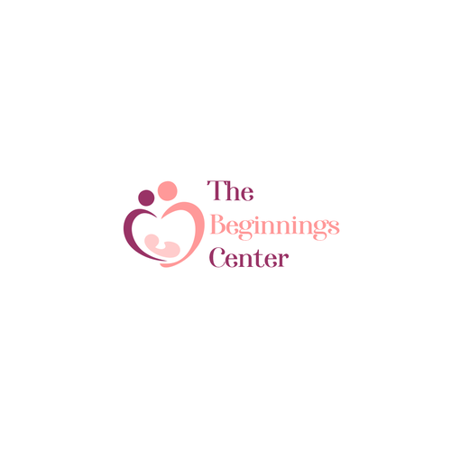 Logo communicating compassion and care for new and expecting parents Design by MeurinSakura