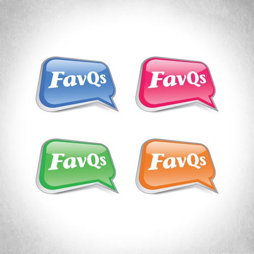 FavQs Logo Diseño de DINAROID