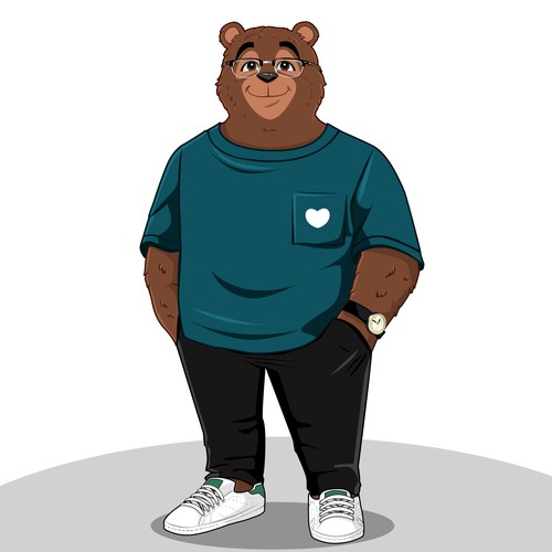 Yeah I know, another Bear design. But Let's make this one is special with Love. Design by Artist86