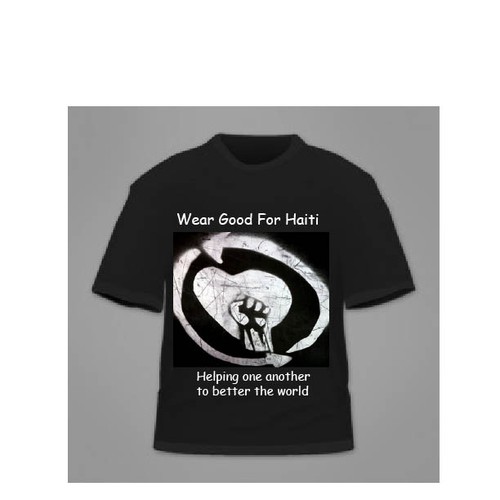 Wear Good for Haiti Tshirt Contest: 4x $300 & Yudu Screenprinter Design by lisey89