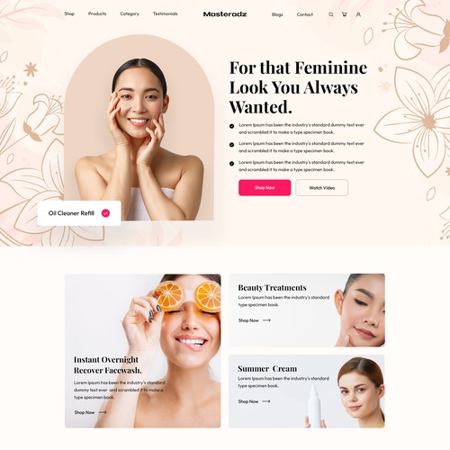 MAAAMAAA Web design contest Design by FuturisticBug