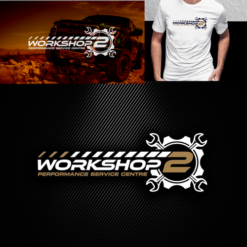 Prestige Trusted Logo for high end garage that's partnered with another brand Design von splash357
