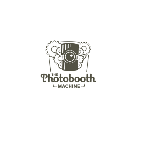 Create a nostalgic, steampuck inspired logo for The Photobooth Machine Design by xkarlohorvatx