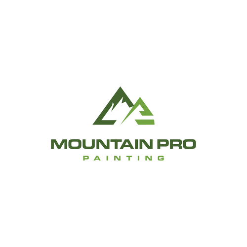 High-end, tech-focused Colorado painting company brand package Design by MD Design99