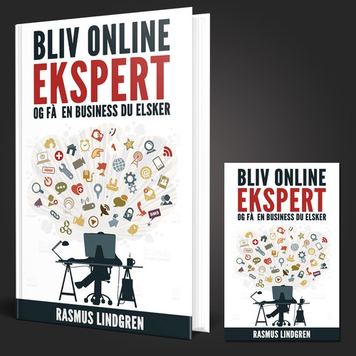 Cover for Danish business book (Danish lessons not included) Design by Retina99