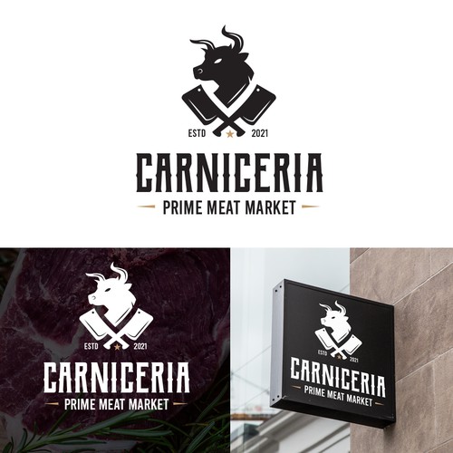 Meat Market Logo ASAP Design by alediba