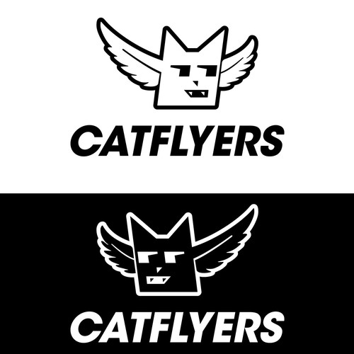 Design di Blend images to create flying cat sneaker logo: CATFLYERS di citra1988