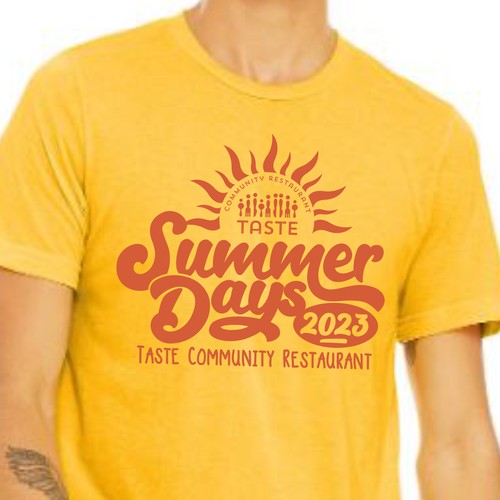 Summer Camp T-Shirt Design by H A N A