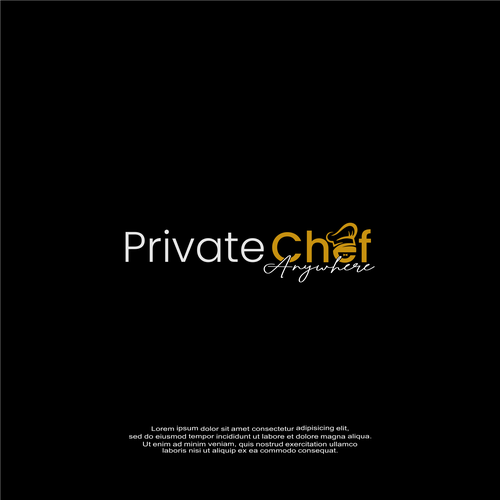 Logo for private chef platform Design by C A H K E N E