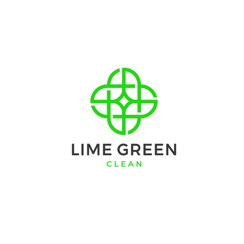 Lime Green Clean Logo and Branding Design by oopz