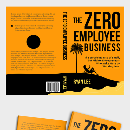 Fresh business book for entrepreneurs Design by Hisna