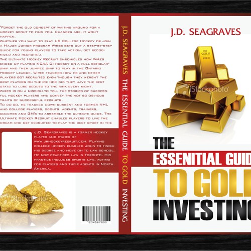 The Essential Guide to Gold Investing Book Cover Design von M.D.design