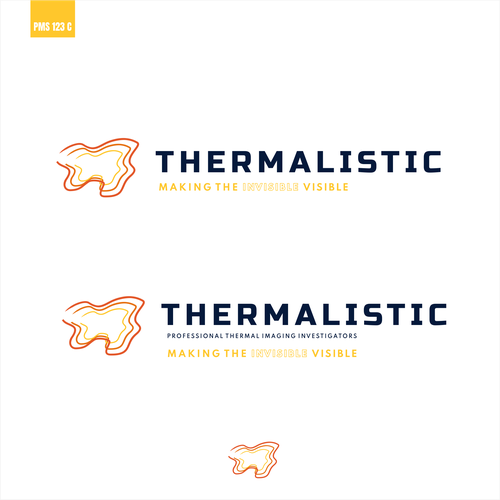 Logo design for "Thermalistic" - thermal imaging investigators Design by Logo by Serhii