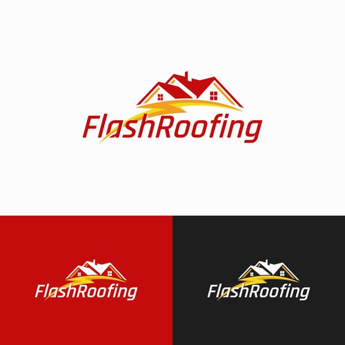 Designs | Compete to create a logo for Flash Roofing! | Logo design contest