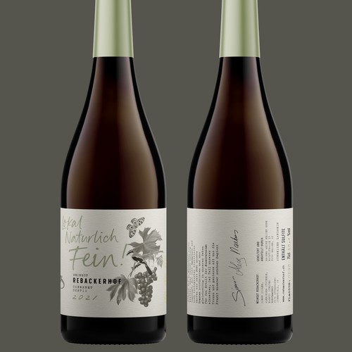 Product label contest entry by LABELL®