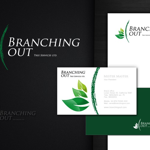 Create the next logo for Branching Out Tree Services ltd. Réalisé par Pixelivesolution